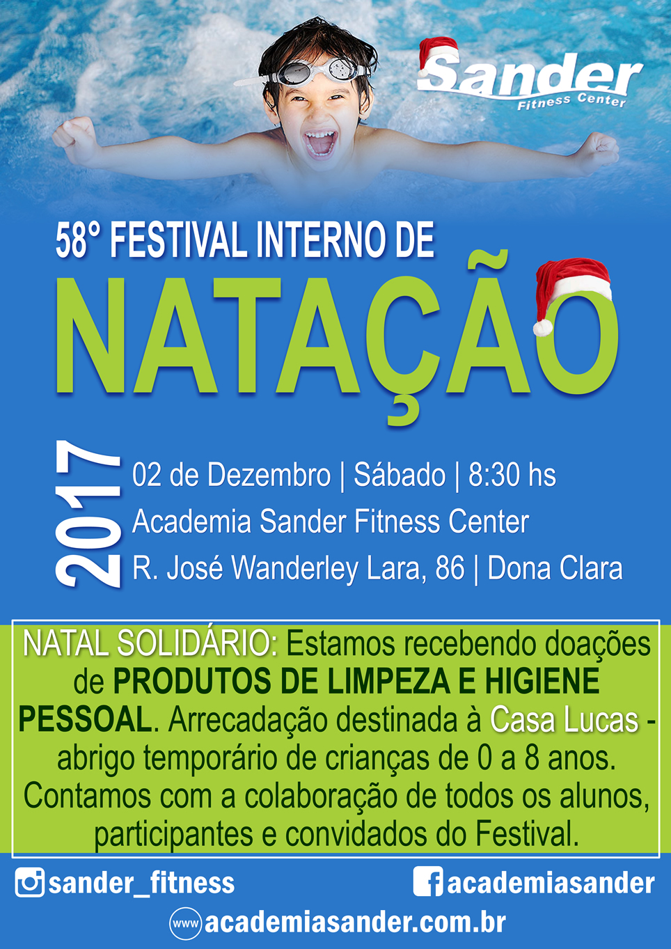 58 Festival Interno de Natao